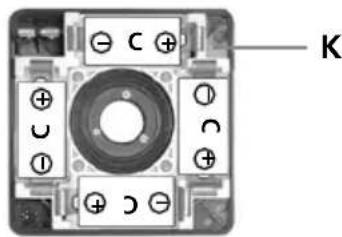 Laserliner Quadrum DigiPlus M350 S - Brug og udtagning af batterierne / akkumulatorerne,og opladning af akkumulatoren - 1
