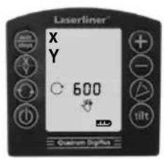 Laserliner X Y 600 tilted Quadraum Dripfion