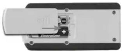 Laserliner Quadrum DigiPlus M350 S - Установлення батарейок у пульт дистанційного керування - 1