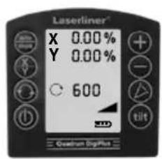 Laserliner® X 0.00% Y 0.00% 600 TITD Gewicht Digital