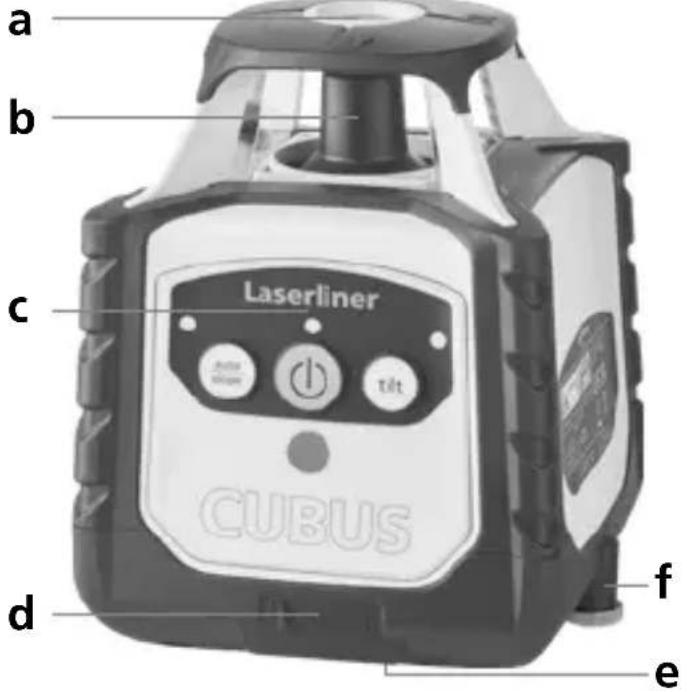 Laserliner Cubus 110 S - Utilisation du bloc d'alimentation / accus li-ion - 2