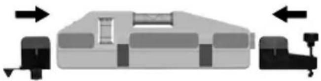 Laserliner HandyLaser Plus - Montar los pies ajustables - 1