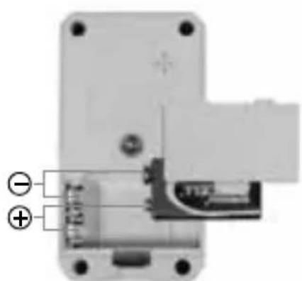 Laserliner RangeXtender 30 Mag - Installation de la pile - 1