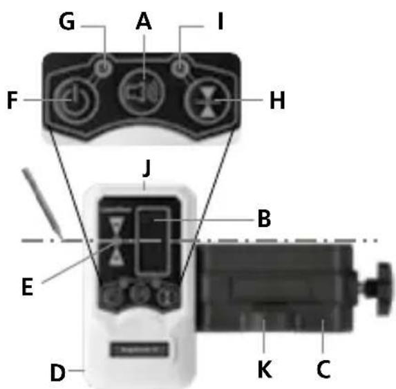 Laserliner RangeXtender 30 Mag - Isætning af batteri - 2