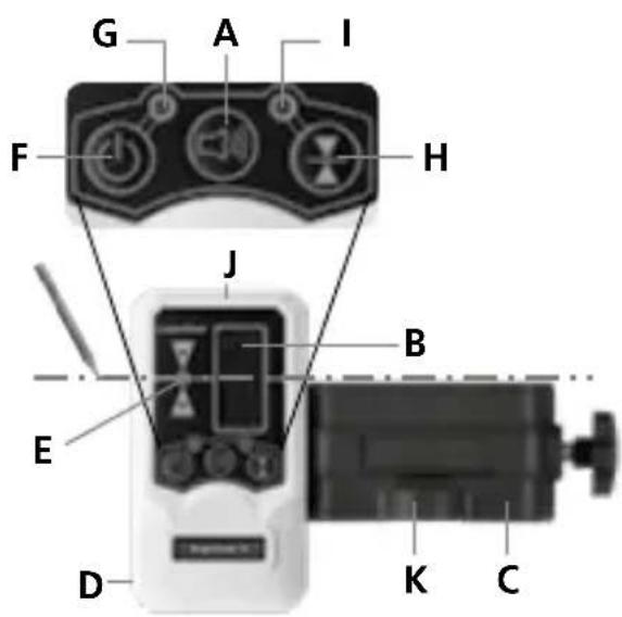 Laserliner RangeXtender 30 Mag - Wkladanie baterii - 2