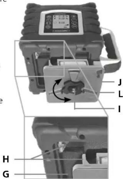 Laserliner Quadrum DigiPlus 410 S - Impiego e rimozione delle batterie / accumulatori, e carica dell'accumulatore - 2