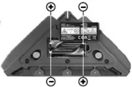 Laserliner SuperSquareLaser 2G Plus - Wkładanie baterii - 1