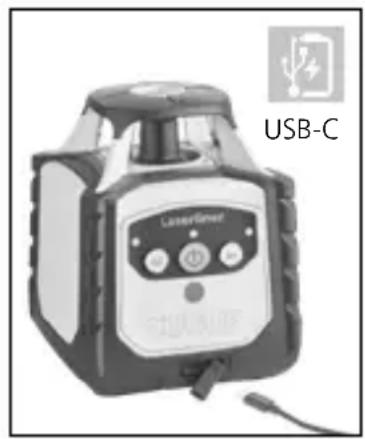 Laserliner Cubus G 110 S - Utilisation du bloc d'alimentation / accus li-ion - 1