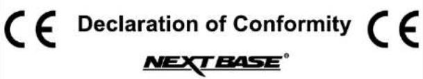 NEXT BASE 122HD - Informations sur la conformité des produits - 1