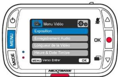 NEXT BASE 122HD - Menus - 1