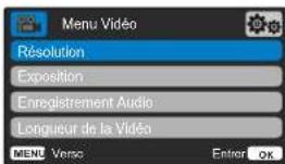 NEXT BASE 222G - Options du menu vidéo (cont.) - 1
