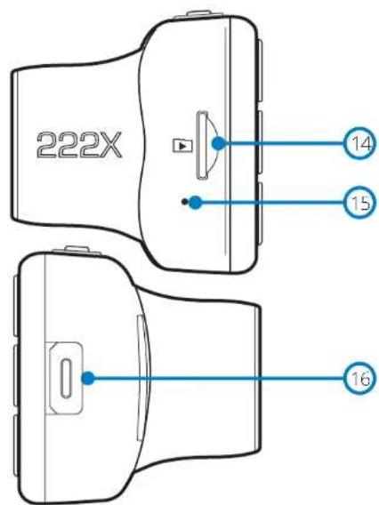 NEXT BASE 222X - Pièces et commandes de la lama (suite) - 2