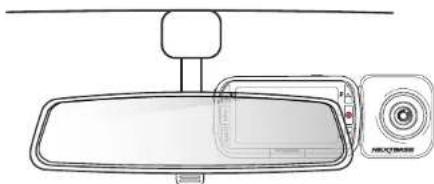 NEXT BASE 222X - Remarques concernant le positionnement de votre dash cam - 1