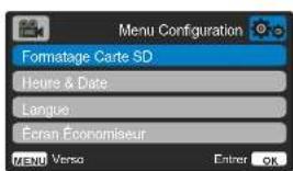 NEXT BASE 222X - Menu (suite) - 2