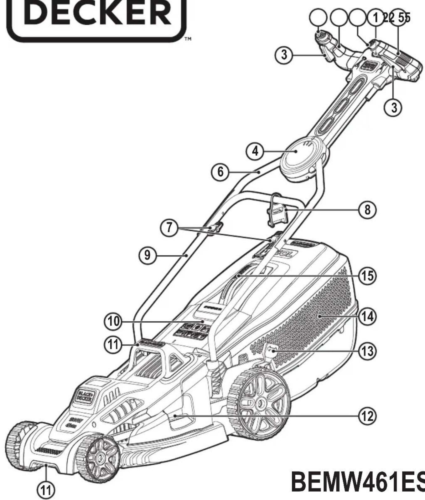 BLACK & DECKER BEMW461ES - 1