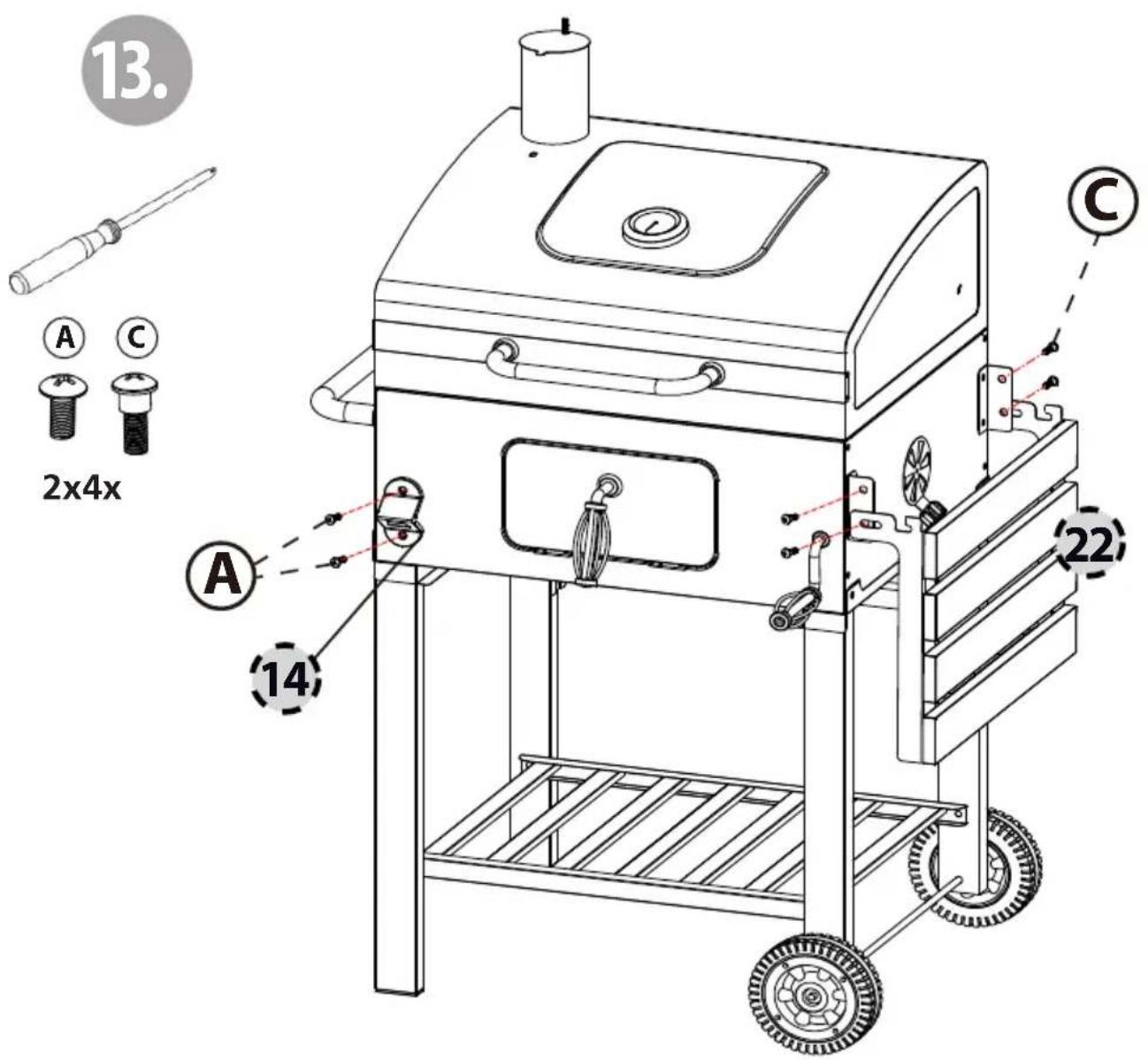 Grill Chef Comfort Basic 11528 - Warranty - 12
