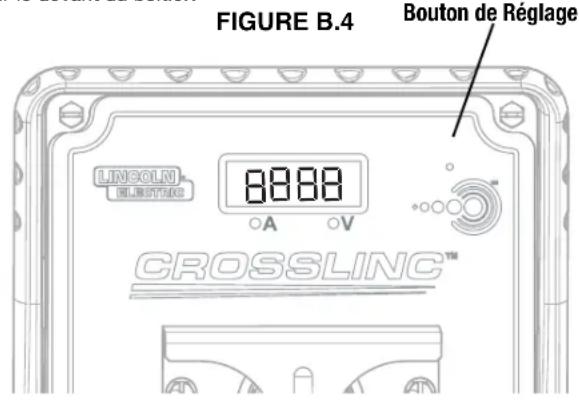 LINCOLN ELECTRIC CrossLinc Remote - MENU De réglages - 1