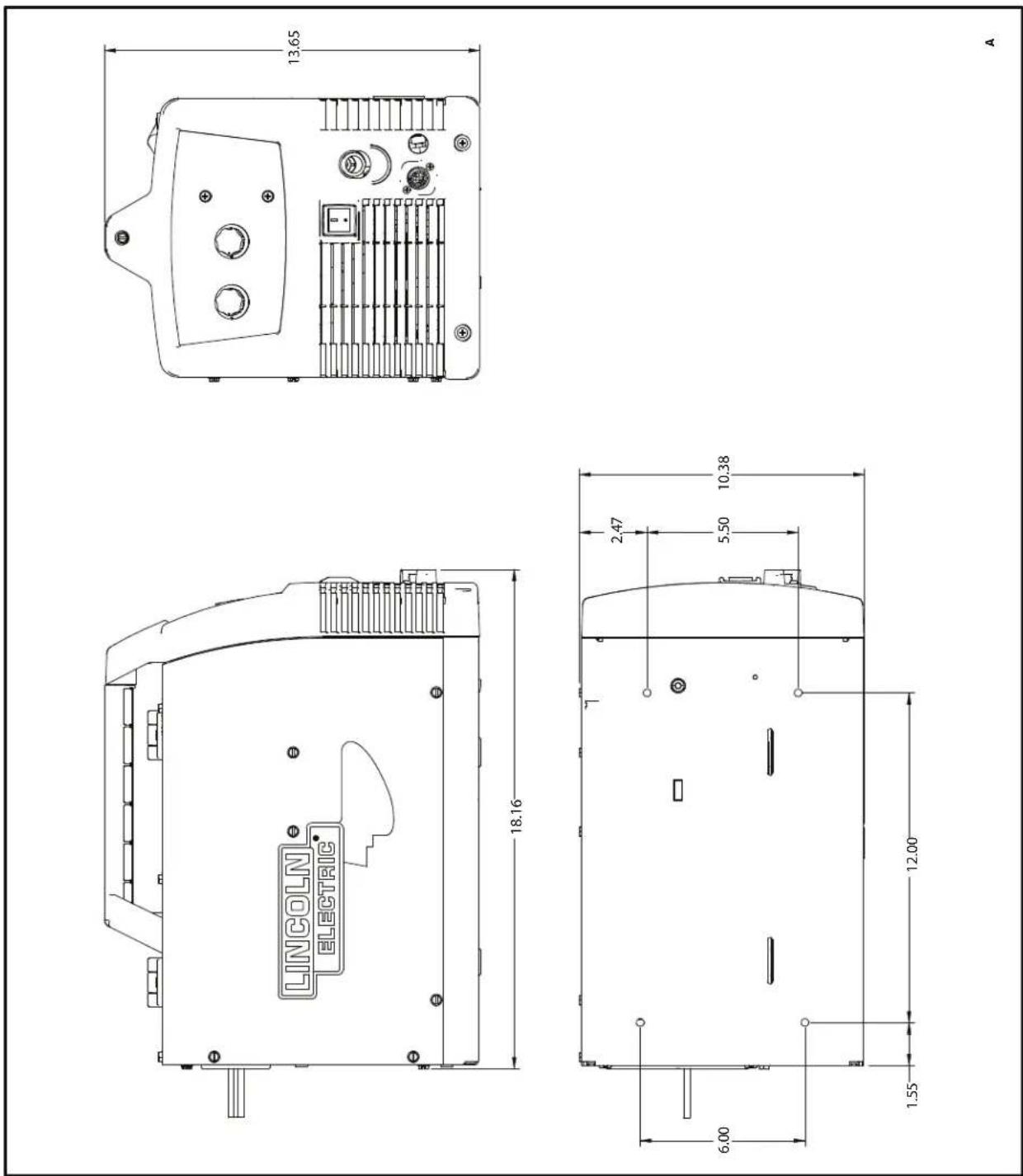 LINCOLN ELECTRIC EASY MIG 180 - PRECAUCIÓN - 2