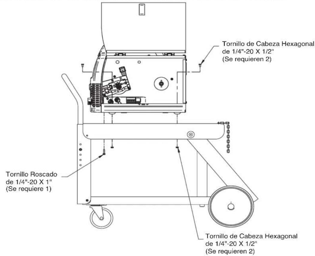 LINCOLN ELECTRIC EASY MIG 180 - K520—Carro Utilitario - 2