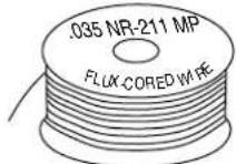 LINCOLN ELECTRIC EASY MIG 180 - ITEMS NEEDED FOR FLUX CORED WELDING - 2