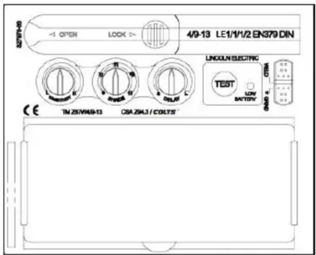 LINCOLN ELECTRIC Viking 1740 - Avertissement - 1