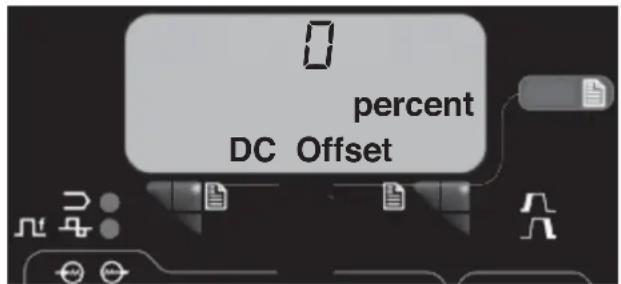 LINCOLN ELECTRIC MAXsa 10 Controller - Réglage du décalage - 1