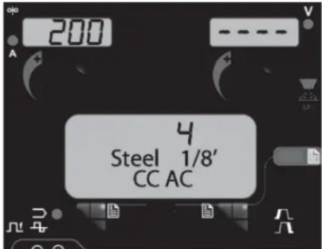 LINCOLN ELECTRIC MAXsa 10 Controller - Changement et réglage des MODES de soudage - 1