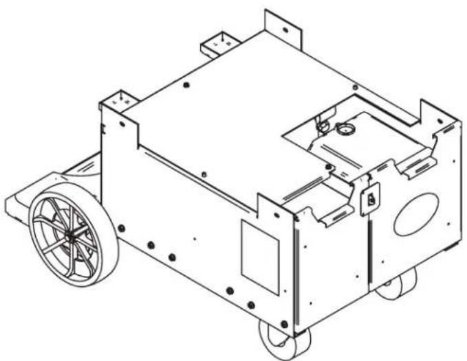 LINCOLN ELECTRIC Under Cooler Cart - Manuel de l'opérateur - 1