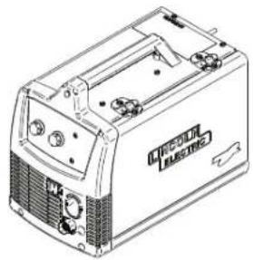 LINCOLN ELECTRIC Easy MIG 140 - IDENTIFICACIÓN Y LOCALIZACIÓN DE COMPONENTES PARA LA UNIDAD DE 140 AMPS - 1