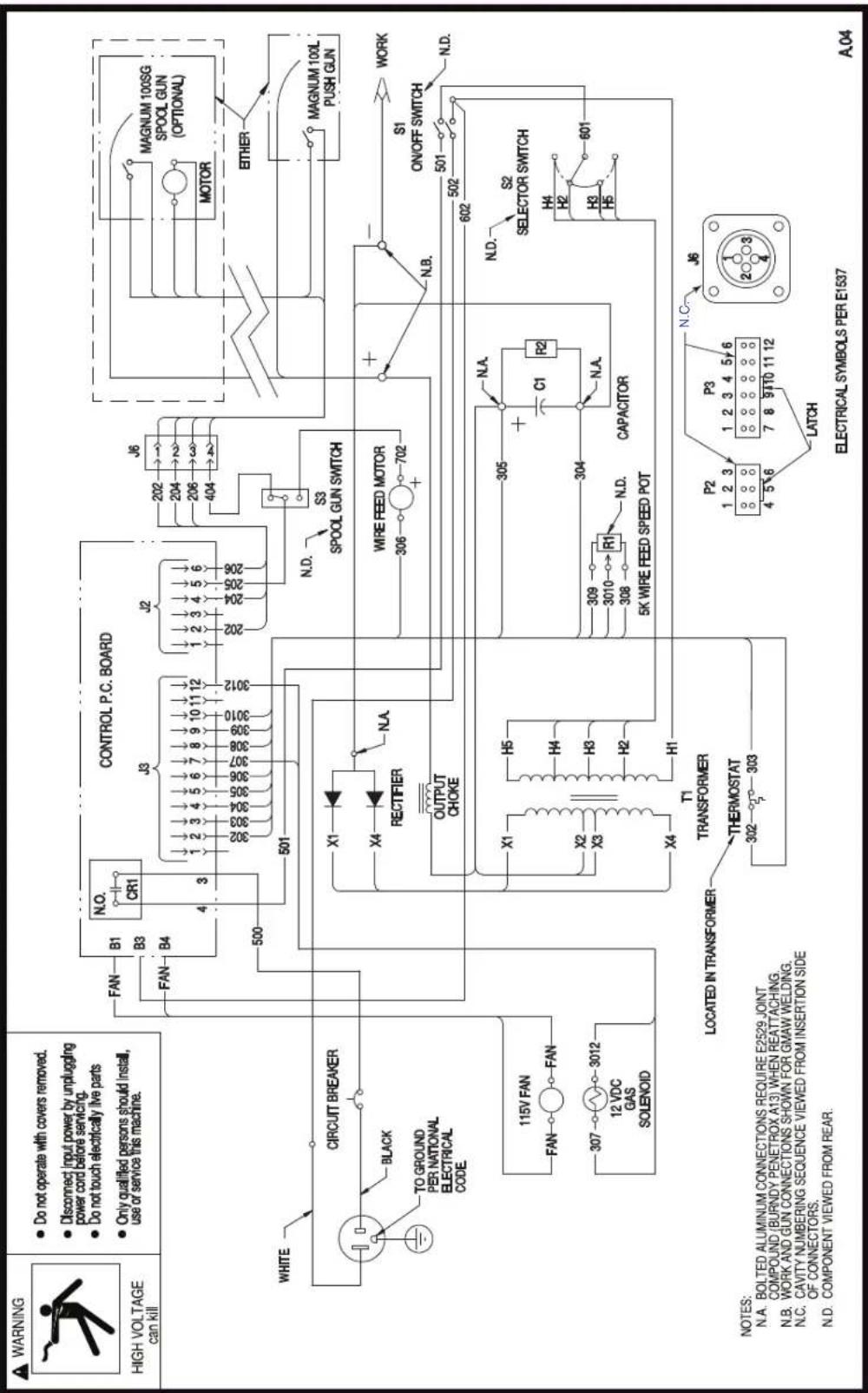 LINCOLN ELECTRIC Easy MIG 140 - CAUTION - 2
