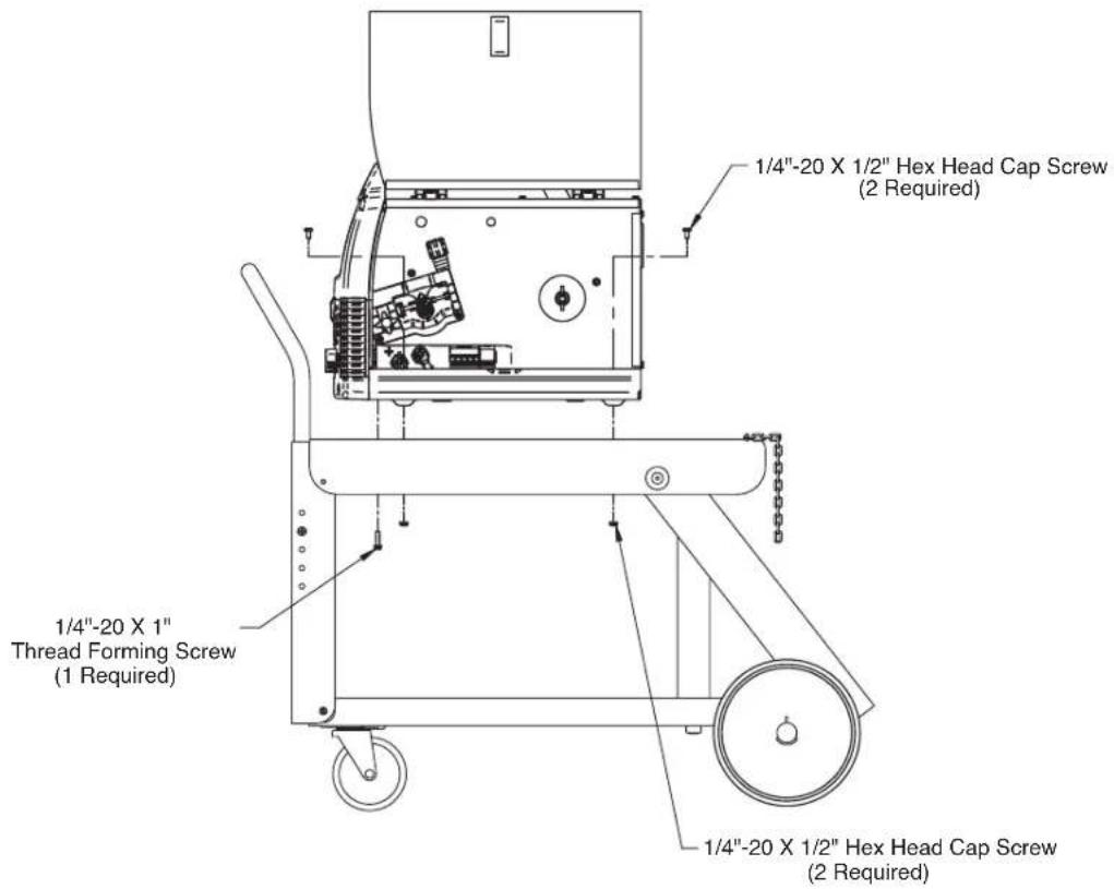 LINCOLN ELECTRIC Easy MIG 140 - K520—Utility Cart - 2
