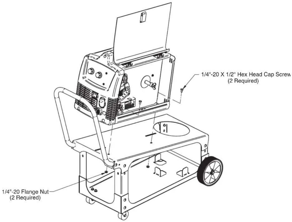 LINCOLN ELECTRIC Easy MIG 140 - K2275-3 - Welding Cart - 2