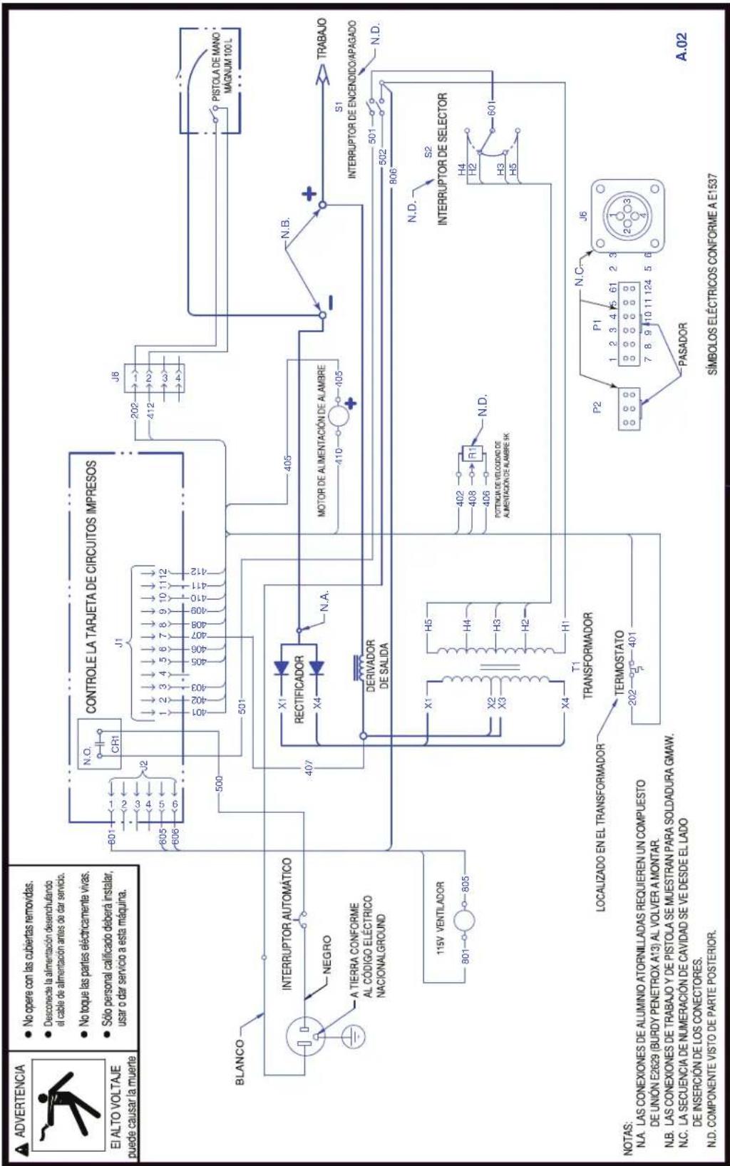 LINCOLN ELECTRIC Easy MIG 140 - PRECAUCIÓN - 3