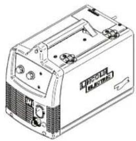 LINCOLN ELECTRIC Easy MIG 140 - IDENTIFY AND LOCATE COMPONENTS for 125 AMP UNIT - 1