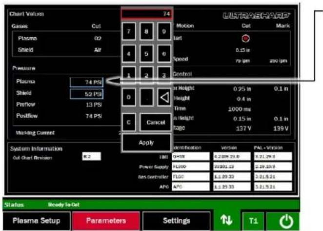 LINCOLN ELECTRIC Fineline Arc Start Console - Remplacer les pressions standard (en option) - 1