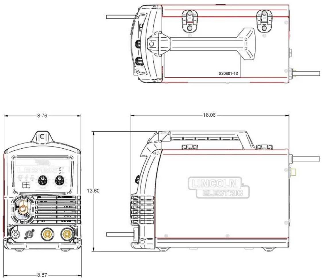 LINCOLN ELECTRIC 180i MP Multiprocess Wire Feeder Welder - Las DESCARGAS ELÉCTRICAS pueden ser mortales. - 4