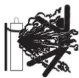 LINCOLN ELECTRIC Square Wave TIG 200 - La bouteille peut exploser si elle est endommagee - 1
