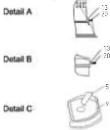 Hendi Lounge Heater 272411 - Assembly instructions - 1
