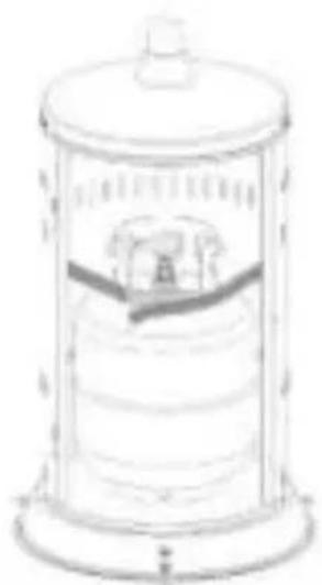 Hendi Lounge Heater 272411 - PŘIPOJENÍ K PLYNOVÉ LÁHVI - 2