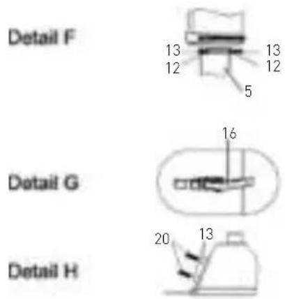 Hendi Lounge Heater 272411 - Instrucțiuni de montaj - 4