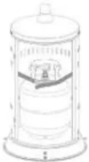 Hendi Lounge Heater 272411 - Colelgamento della bombola di gas - 2