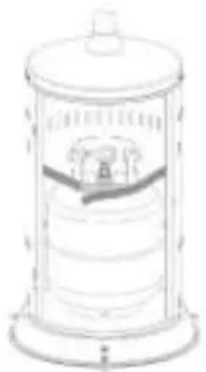 Hendi Lounge Heater 272411 - PODŁĄCZANIE BUTLI Z GAZEM - 2