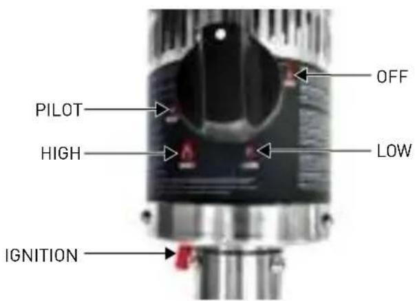 Hendi Lounge Heater 272411 - Pentru aprinderea instalatiei pilot - 1
