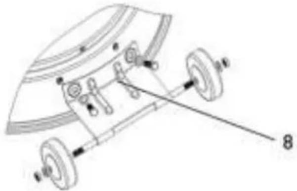 Hendi Lounge Heater 272411 - Külön rendelhető kerekek - 1
