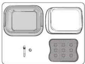 SAMSUNG NV7B5670WCK - Höyrysäilion kokoaminen (vaihtelee mallin mukaisesti) - 1