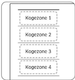 SAMSUNG NZ64B5066GK - Flekszone plus (kun for modeller med Flekszone plus) - 1