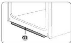 SAMSUNG NV7B4030YCK - Ovendeurglas - 6
