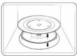SAMSUNG MS23T5018AP - Piatto girevole - 1