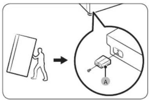 SAMSUNG RT42K5152S8 - STEP 5 Attach the door support (glass door models only) - 1
