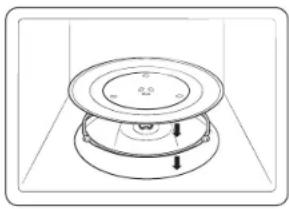 SAMSUNG MG23K3614AK - Drehteller - 1